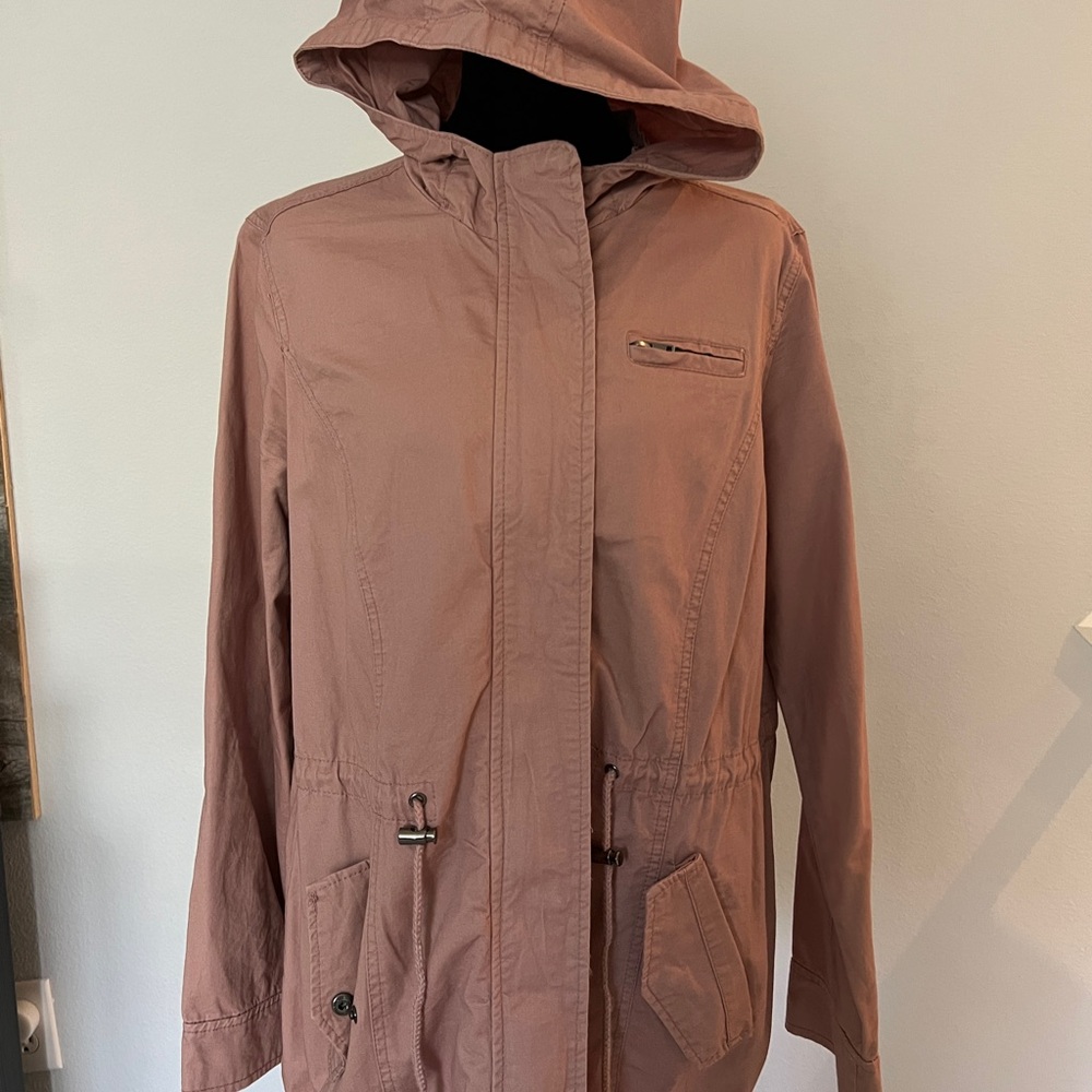Outer Edge Women's Utility Jacket in Dusty Rose